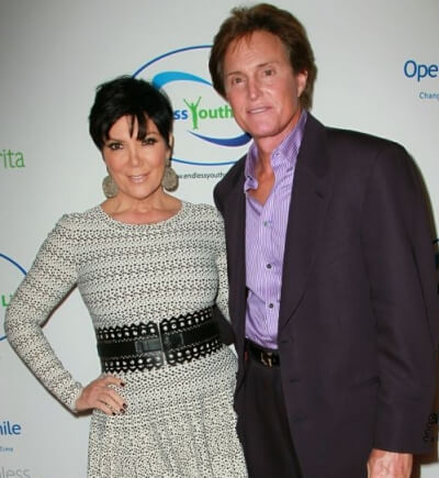Bruce and Kris Jenner