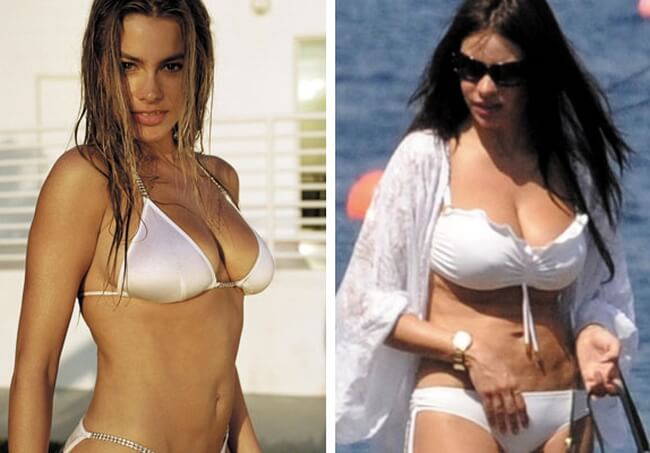Sofia Vergara before and after boob job