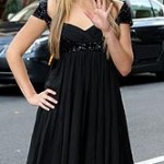 Amanda Bynes black dress 150x150