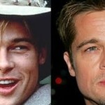 Brad Pitt plastic surgery before and after 150x150