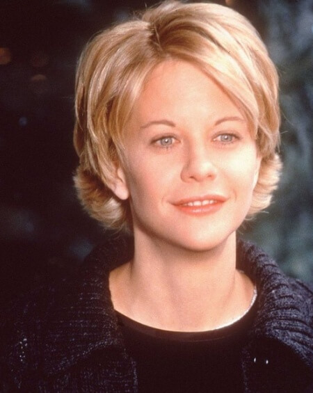 Young Meg Ryan before plastic surgery